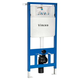 Инсталляция для подвесного унитаза Vincea VIS-601 сине-белая