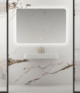 Зеркало Vincea LED VLM-3BE120 1200800 c сенсорным выключателем и диммером