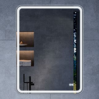 Зеркало Vincea LED VLM-3MA600-2 600800 c сенсорным выключателем и диммером, с функцией антизапотевания