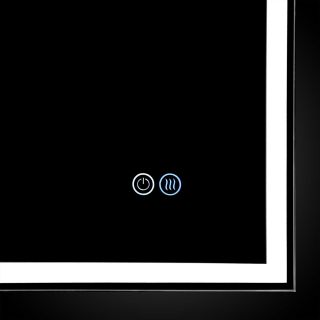 Зеркало Vincea LED VLM-3VN6007-2 600х700 c сенсорным выключателем и диммером, антизапотевание