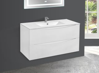 Тумба под раковину Vincea Mia VMC-2MC100GW 100 см