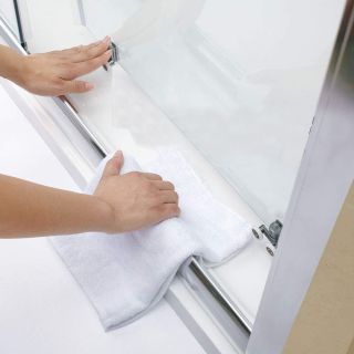 Душевой уголок Veconi Rovigo RV-055M, 1300х700х1950, хром, матовое стекло