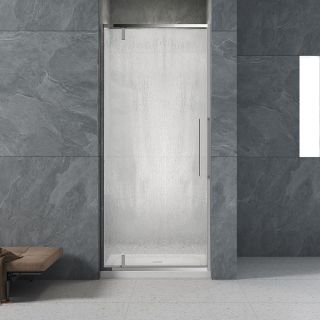 Душевая дверь Veconi Vianno VN-33R, 800x1950, хром, стекло дождь