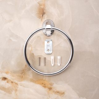 Полотенцедержатель РМС A1221 кольцо хром