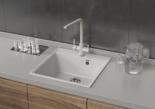 Кухонная мойка Ulgran Quartz Forte 505-05 бетон