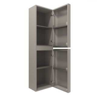 Шкаф Vincea Caprise VSC-4CA150MLG-R подвесной, правый, 1500*404*350, светло-серый матовый