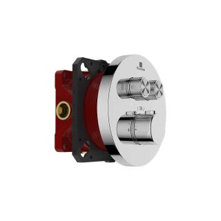 Встраиваемый смеситель для душа Vincea VSCV-322T-MCH двухфункциональный термостатический хром