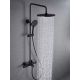 Душевая система Vincea Esse VSFS-1E1TMB термостатическая черный
