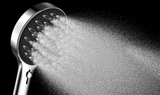 Душевой комплект Vincea Inspire VSFW-3I21MT2RGM встраиваемый, термостатический, двухрежимный, вороненая сталь