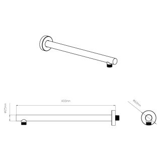 Душевой комплект Vincea VSFW-422T2MB встраиваемый, термостатический, двухрежимный, черный