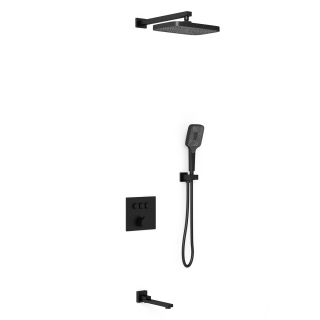 Душевой комплект Vincea VSFW-4311MB встраиваемый, трехрежимный, черный