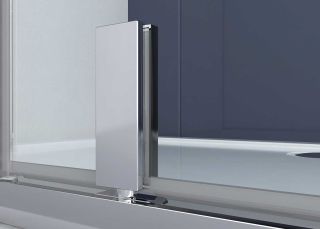 Душевой уголок Vincea Penta VSP-3P100CLGM, 1000*1000, вороненая сталь, стекло прозрачное