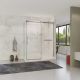 Душевой уголок Vincea Como Soft VSR-1CS8015CL, 1500*800, хром, стекло прозрачное