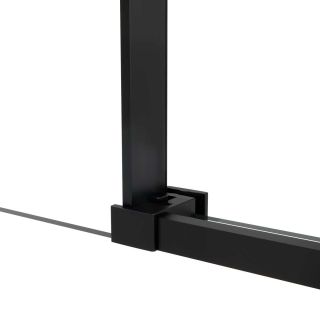 Душевой уголок Vincea Slim Soft VSR-1SS1015CLB, 1500*1000, черный, стекло прозрачное