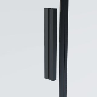 Душевой уголок Vincea Soft 2 VSR-3SO29012CLB, 1200*900, черный, стекло прозрачное