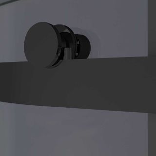 Душевой уголок Vincea Como-N VSR-4CN9013CGB, 1300*900, черный, стекло тонированное