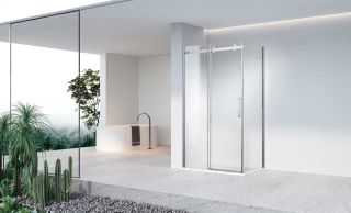 Душевой уголок Vincea Como-N VSR-4CN9013CL, 1300*900, хром, стекло прозрачное