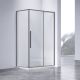 Душевой уголок Vincea Slim-N VSR-4SN8013CLGM, 1300*800, вороненая сталь, стекло прозрачное