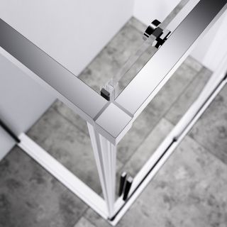 Душевой уголок Vincea Slim-N VSR-4SN9014CL, 1400*900, хром, стекло прозрачное