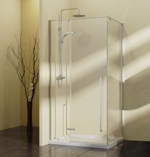 Душевой уголок Vincea Slim-N VSR-5SN1010CL, 1000*1000, хром, стекло прозрачное