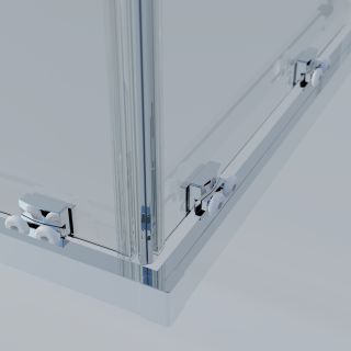 Душевой уголок Vincea Rapid-N VSS-3RN8090E10CL, (700-800)x(800-900), хром, стекло прозрачное