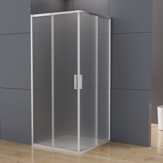 Душевой уголок Vincea Rapid-N VSS-3RN9090E10CL, (800-900)x(800-900), хром, стекло прозрачное