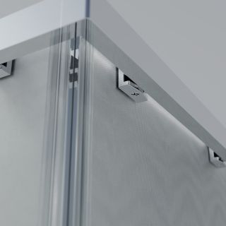 Душевой уголок Vincea Rapid-N VSS-3RN9090E10MT, (800-900)x(800-900), хром, стекло текстурное