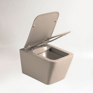 Унитаз Vincea Q-Line VT1-12MC подвесной Капучино матовый с сиденьем Микролифт