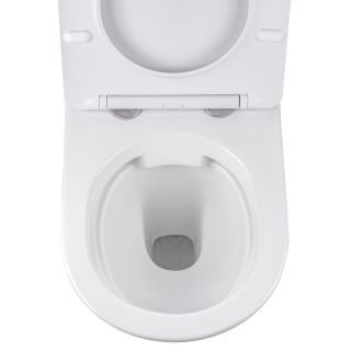 Унитаз подвесной Vincea Globo VT1-14SMW безободковый белый ультратонкое soft-close сиденье