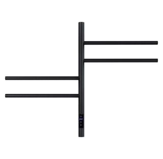 Полотенцесушитель электрический Vincea VTD-1S1CBE 4360, черный, таймер