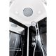 Душевая кабина Deto B09S BLACK 90х90х220 см