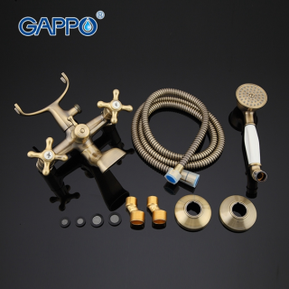Смеситель для ванны Gappo G3263-4 бронза