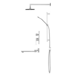 Душевой комплект Swedbe Platta 5545 хром