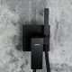 Гигиенический душ со смесителем Gappo G7207-6 чёрный