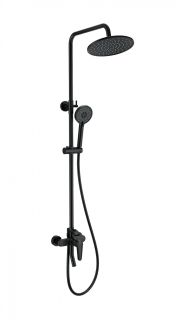 Душевая стойка Wonzon & Woghand WW-B2168-A-MB чёрный матовый