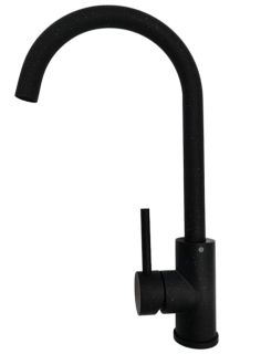 Смеситель для кухни РМС SUS124BLK-017F чёрный