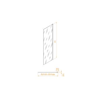 Боковая панель RGW Z-03B 06220308-44 80 см чёрный