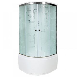 Душевая кабина Deto ЕМ4510 стандартная 100х100х220 см