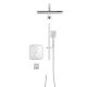 Душевой комплект Swedbe Platta 5562 с термостатом хром