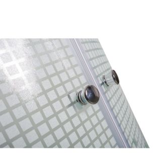 Душевая кабина Deto L 909 с электрикой 90х90х215 см