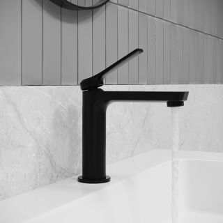 Смеситель для раковины IDDIS Parker PARBL00i01 чёрный матовый