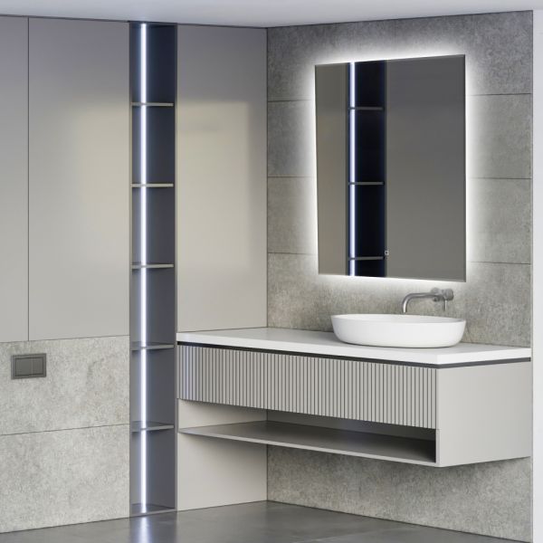 Зеркало с подсветкой ABBER See AG6103S-0.6 60см