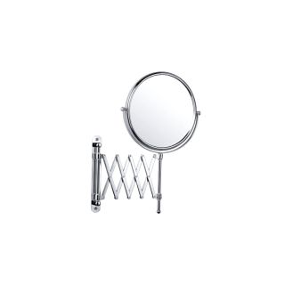 Настенное косметическое зеркало Frap F6408 хром