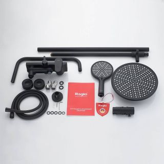 Душевая стойка Raglo R31.24.06 чёрный