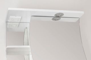 Зеркальный шкаф Style Line Волна ЛС-00000121